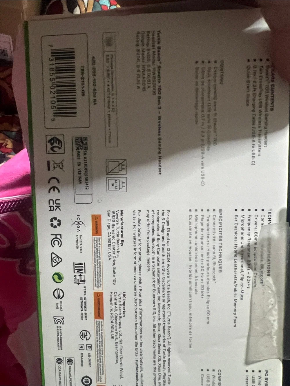 Turtle Beach Stealth Wireless Gaming Headset - Black